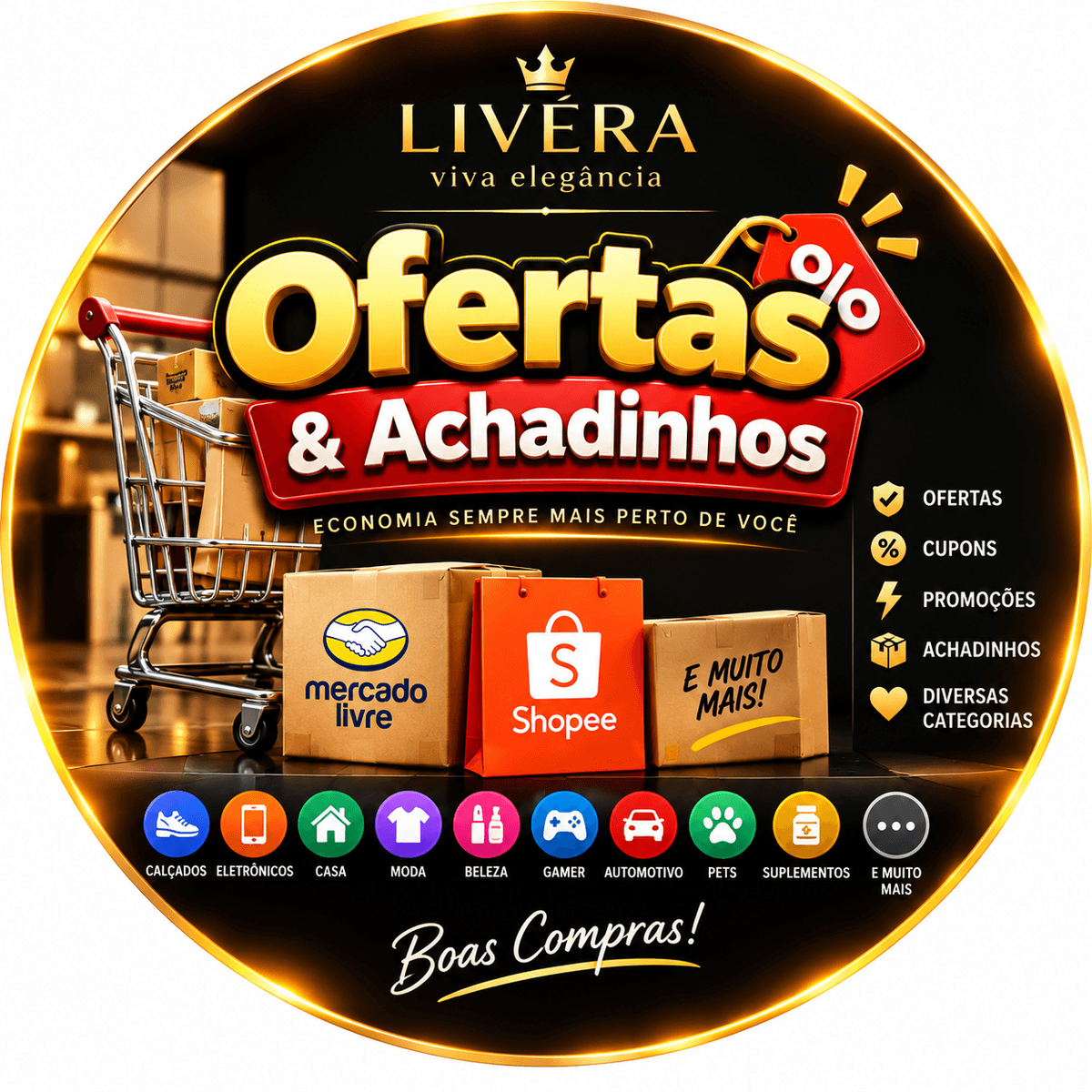 🔥 OFERTAS & ACHADINHOS