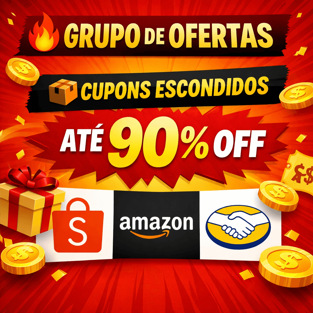 🔥 Ofertas Shopee Amazon Mercado Livre 90% OFF