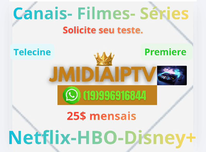 IPTV peça seu teste